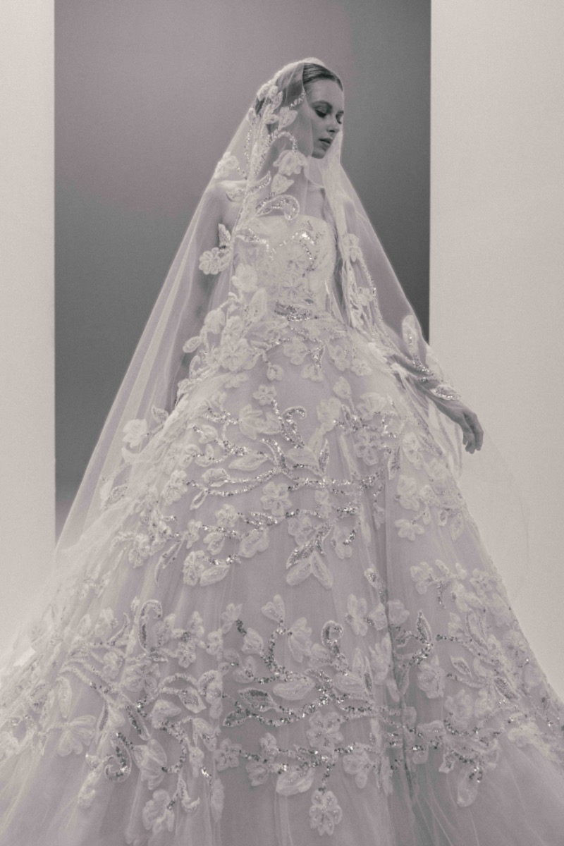 Elie Saab Bridal Fall Winter 2025 :Winter's Grace